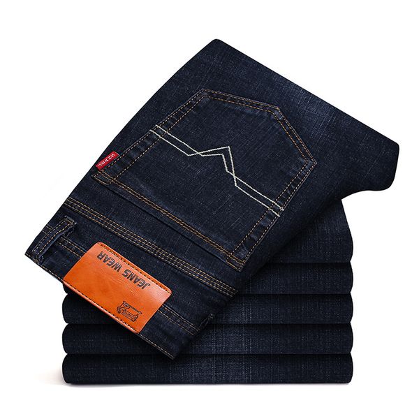 подростковая effortless versatile повседневные брюки мужские джинсы эластичность тонкий модели trend straight-cut длинные брюки, Blue
подростковая effortless versatile повседневные брюки мужские джинсы эластичность тонкий модели trend straight-cut длинные брюки, Blue