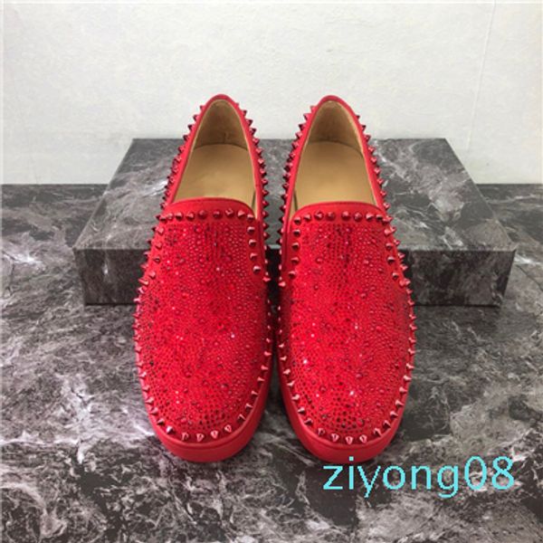 2020 men women casual shoes designer red bottoms studded spikes fashion insider sneakers red leather low z08, Black
2020 men women casual shoes designer red bottoms studded spikes fashion insider sneakers red leather low z08, Black