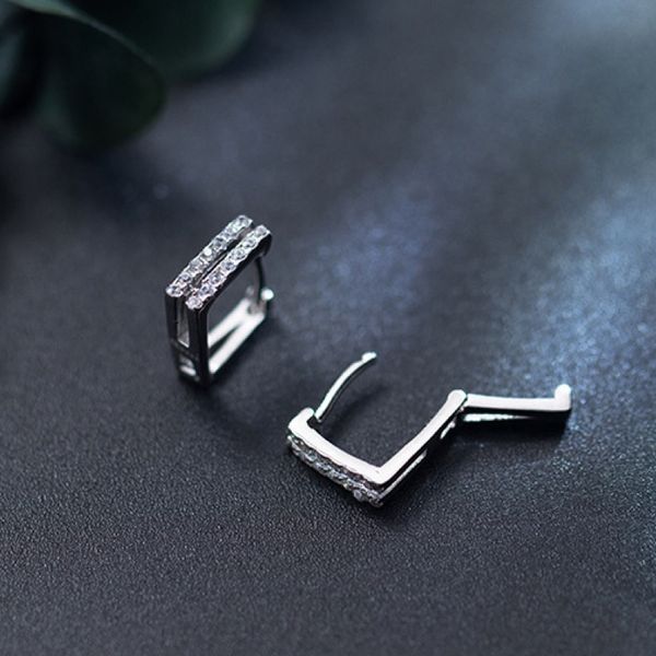 luxury new 2019 minimalist 925 sterling silver small square buckle female ear clip geometric earrings for women jewelry gifts, Golden;silver
luxury new 2019 minimalist 925 sterling silver small square buckle female ear clip geometric earrings for women jewelry gifts, Golden;silver