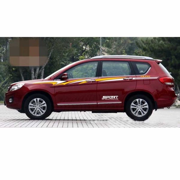 suv car modified waist line body universal sport decals
suv car modified waist line body universal sport decals