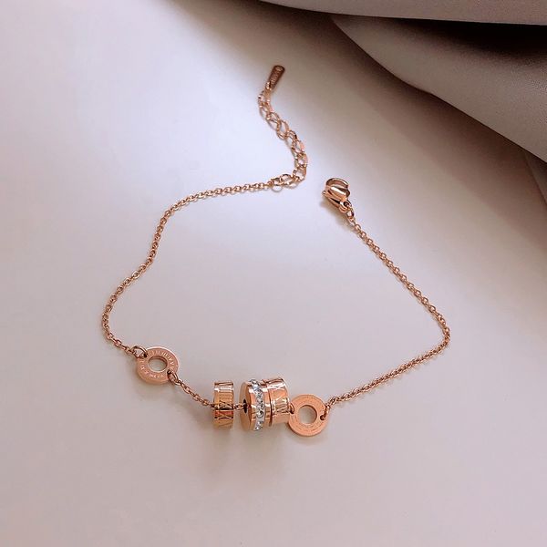 jewelry rose gold stainless steel roman numerals bracelets & bangles female charm bracelet for women, Black
jewelry rose gold stainless steel roman numerals bracelets & bangles female charm bracelet for women, Black