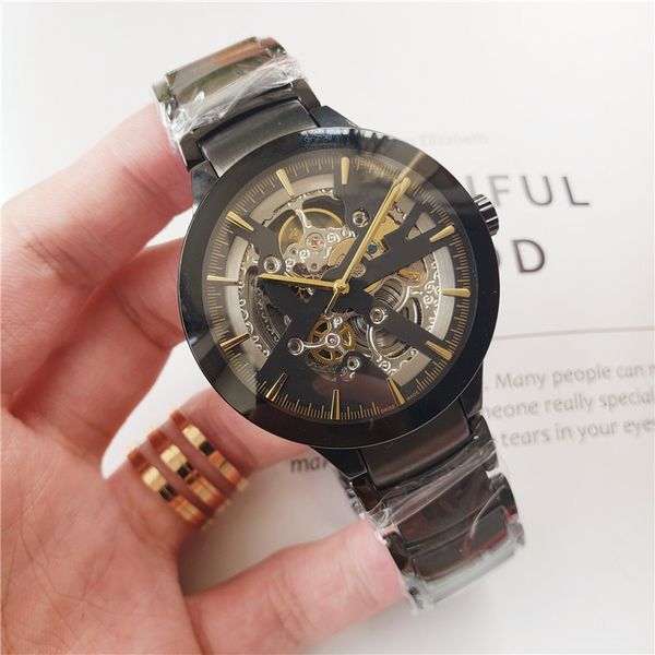 fashion black dial silver stainless steel case true tourbillon automatic movement mens watch clear cover 3colors, Slivery;brown
fashion black dial silver stainless steel case true tourbillon automatic movement mens watch clear cover 3colors, Slivery;brown