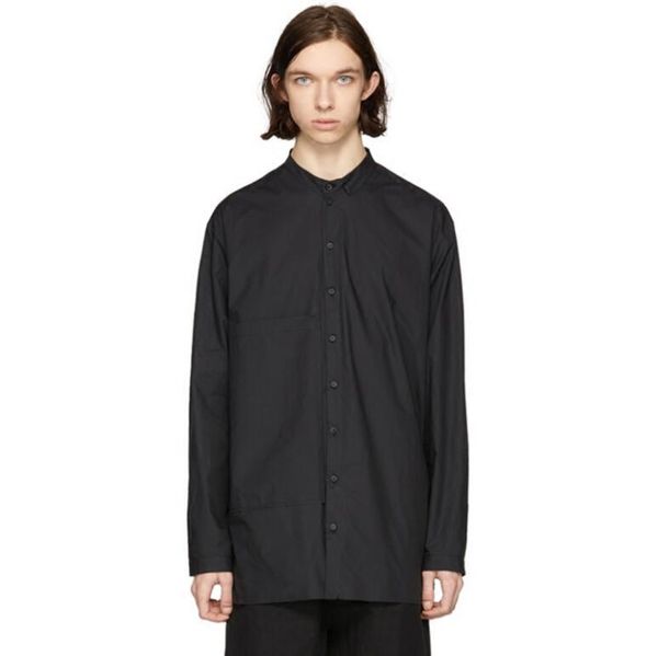 s~5xl 2019 new men's rough edge collar simple outline original designer pure cotton casual long sleeved shirt plus size, White;black
s~5xl 2019 new men's rough edge collar simple outline original designer pure cotton casual long sleeved shirt plus size, White;black