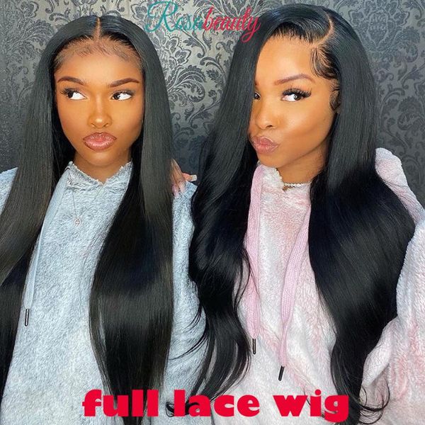 rosabeauty straight 13x6 lace front human hair wigs brazilian virgin remy hair black women preplucked 28 30inch 360 frontal wig, Black;brown
rosabeauty straight 13x6 lace front human hair wigs brazilian virgin remy hair black women preplucked 28 30inch 360 frontal wig, Black;brown