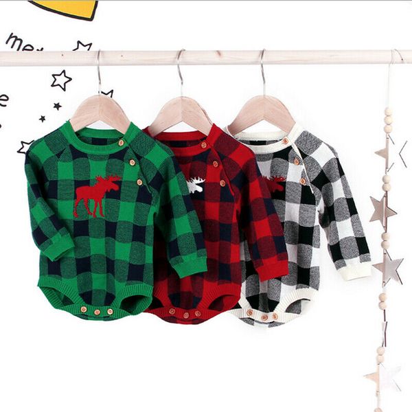 xmas newborn kid baby boy girl bodysuits christmas deer print long sleeve sweater jumpsuits playsuit plaids outfits, Blue
xmas newborn kid baby boy girl bodysuits christmas deer print long sleeve sweater jumpsuits playsuit plaids outfits, Blue