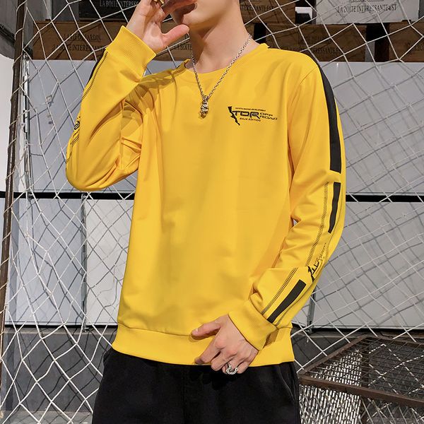 men's hoodies & sweatshirts spring autumn round neck solid color shirt men loose hip hop japanese streetwear individuality pullover, Black
men's hoodies & sweatshirts spring autumn round neck solid color shirt men loose hip hop japanese streetwear individuality pullover, Black