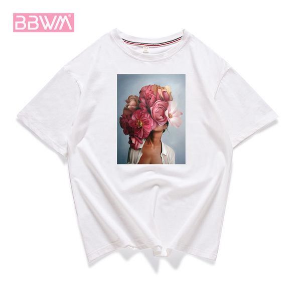 harajuku feather print women's t-shirt 95% cotton fashion casual loose short sleeve female t-shirt aesthetic art summer, White
harajuku feather print women's t-shirt 95% cotton fashion casual loose short sleeve female t-shirt aesthetic art summer, White