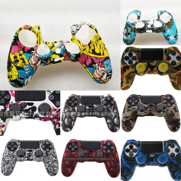 4yzta sony anti-slip silicone rubber case skin cover for studded playstation 4 ps4 ds4 pro slim controller with caps
4yzta sony anti-slip silicone rubber case skin cover for studded playstation 4 ps4 ds4 pro slim controller with caps