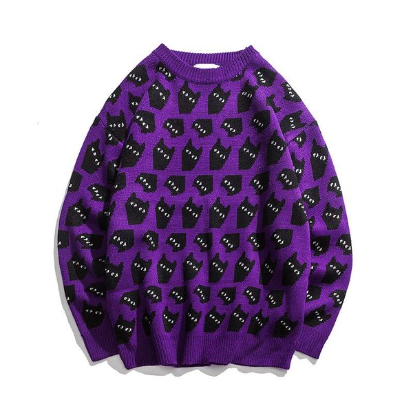 knitted harajuku crewneck cat pattern sweater for men urban boys casual loose crew neck knit pullover jumper plus size -xl, White;black
knitted harajuku crewneck cat pattern sweater for men urban boys casual loose crew neck knit pullover jumper plus size -xl, White;black