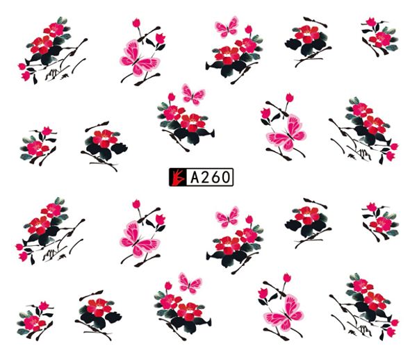 5sheet 24types fl,ower nail water stickers designs nail art stickers decals makeup diy water tattoos manicure a241-264, Black
5sheet 24types fl,ower nail water stickers designs nail art stickers decals makeup diy water tattoos manicure a241-264, Black