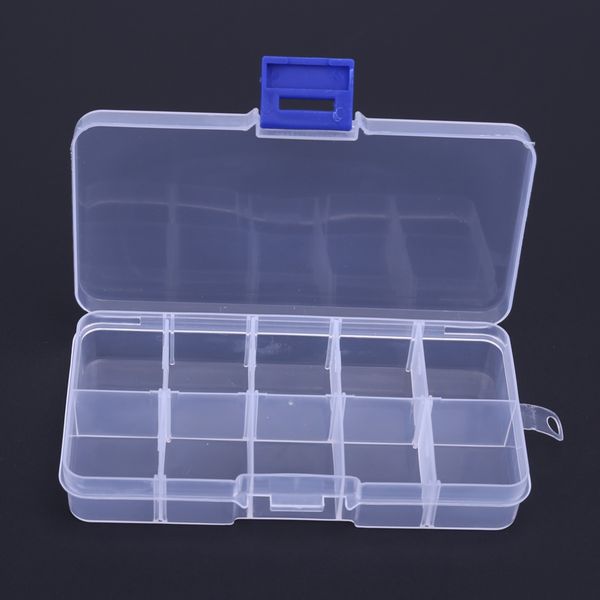 10 grids compartments plastic transparent organizer jewel bead case cover container storage box for jewelry pill
10 grids compartments plastic transparent organizer jewel bead case cover container storage box for jewelry pill