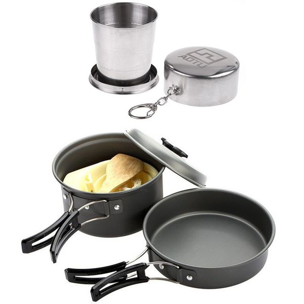 outdoor camping travel cookware utensils tableware set hiking picnic backpacking pot pan cutlery cup mug pots coffee kettle
outdoor camping travel cookware utensils tableware set hiking picnic backpacking pot pan cutlery cup mug pots coffee kettle