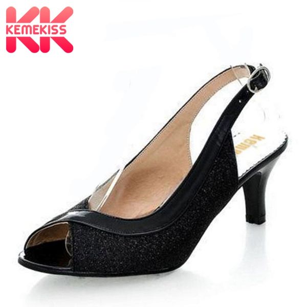 dress shoes kemekiss women peep open toe high heel sandals thin heels wedding woman back strap heeled footwear size30-46 pa00328, Black
dress shoes kemekiss women peep open toe high heel sandals thin heels wedding woman back strap heeled footwear size30-46 pa00328, Black