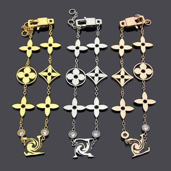wholesale titanium steel v-letter six four leaf flower bracelet for ladies & hollow four leaf flower bracelet, Golden;silver
wholesale titanium steel v-letter six four leaf flower bracelet for ladies & hollow four leaf flower bracelet, Golden;silver