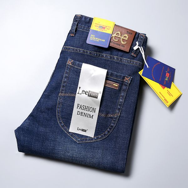 leefiico autumn and winter new style elasticity jeans men's straight-cut men casual trousers slim fit business men's trousers, Blue
leefiico autumn and winter new style elasticity jeans men's straight-cut men casual trousers slim fit business men's trousers, Blue