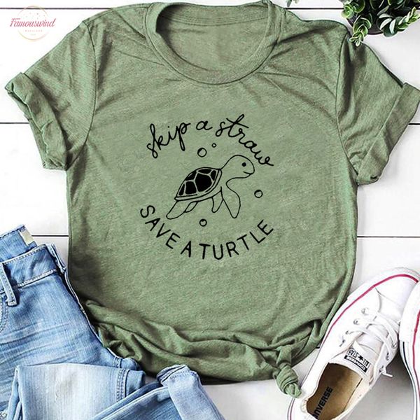 skip a straw a letter turtle graphic women tshirt sea protect slogan t shirt grunge crewneck t shirt cotton summer tees drop, White
skip a straw a letter turtle graphic women tshirt sea protect slogan t shirt grunge crewneck t shirt cotton summer tees drop, White