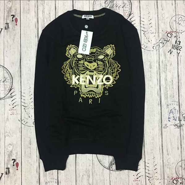 2019 men's women's kenzowinter new fashion sports sweater printing short-sleeved embroidered cotton men's sweater -16, Black
2019 men's women's kenzowinter new fashion sports sweater printing short-sleeved embroidered cotton men's sweater -16, Black