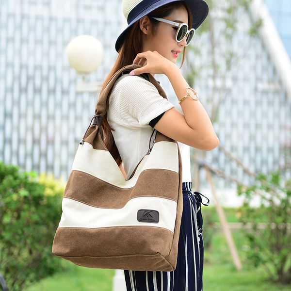 stripe canvas handbags female bag large canvas shoulder bag ladies hand tote bags women bags designer brand
stripe canvas handbags female bag large canvas shoulder bag ladies hand tote bags women bags designer brand