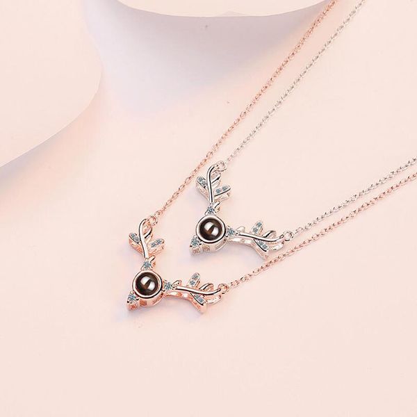 elegant 925 sterling silver deer necklace girl christmas gifts crystal projection i love you necklace for women jewelry presents
elegant 925 sterling silver deer necklace girl christmas gifts crystal projection i love you necklace for women jewelry presents