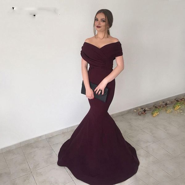 burgundy long mermaid prom dresses off shoulder arabic 2019 evening gown yousef aljasmi formal party dress cheap, Black;red
burgundy long mermaid prom dresses off shoulder arabic 2019 evening gown yousef aljasmi formal party dress cheap, Black;red