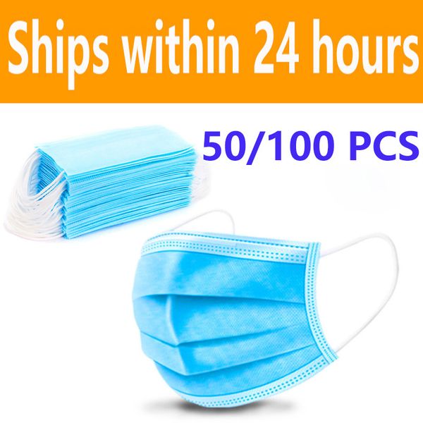 50 pcs meltblown disposable face mouth mask nonwoven fabrics 3 layer earloop anti-dust one time face masks dustproof safe mask
50 pcs meltblown disposable face mouth mask nonwoven fabrics 3 layer earloop anti-dust one time face masks dustproof safe mask