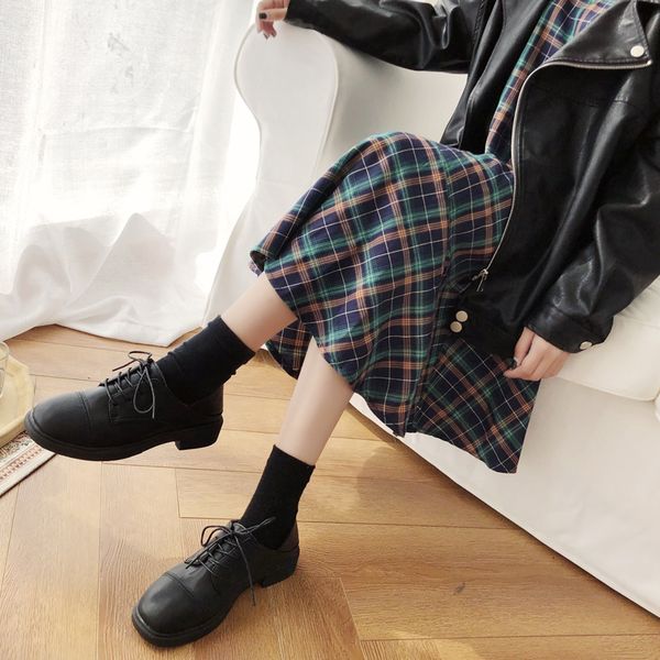 fashion women platform shoes woman pu patent leather flats lace up daily school footwear female flat oxford shoes women u19-05, Black
fashion women platform shoes woman pu patent leather flats lace up daily school footwear female flat oxford shoes women u19-05, Black