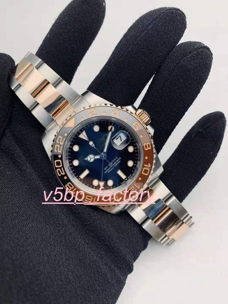new model watch126711 gmt ceramic bezel 40 mm black dial eta 2813 movement power reserve automatic mens watch watches, Slivery;brown
new model watch126711 gmt ceramic bezel 40 mm black dial eta 2813 movement power reserve automatic mens watch watches, Slivery;brown