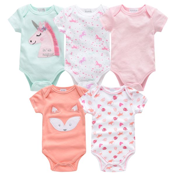 2019 newborn bodysuit cotton baby girl boy clothes short sleeve outfit cartoon body bebe menina 5pcs/set body baby ropa de bebe
2019 newborn bodysuit cotton baby girl boy clothes short sleeve outfit cartoon body bebe menina 5pcs/set body baby ropa de bebe