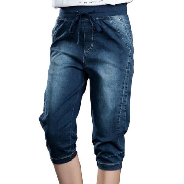 elastic waist skinny cropped denim jeans womens dark blue plus size 3/4 length casual pencil pant
elastic waist skinny cropped denim jeans womens dark blue plus size 3/4 length casual pencil pant