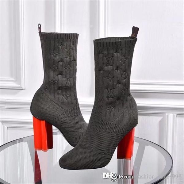 stretch high heel womens sock boots, rose electric rust ankle boot with plain toe blended and black textile sturdy block heels size 35-41
stretch high heel womens sock boots, rose electric rust ankle boot with plain toe blended and black textile sturdy block heels size 35-41