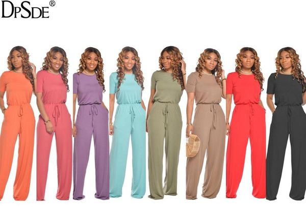 dpsde 2020 new women fashion street casual style jumpsuits short sleeve round neck pure color pockets jumpsuits long pants, Black;white
dpsde 2020 new women fashion street casual style jumpsuits short sleeve round neck pure color pockets jumpsuits long pants, Black;white