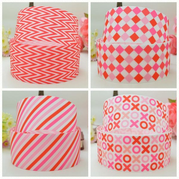 1.5" 38mm 50 yards happy valentine's day stripe love lattice pink red printed grosgrain ribbon hair bow diy hair accessories, Slivery;white
1.5" 38mm 50 yards happy valentine's day stripe love lattice pink red printed grosgrain ribbon hair bow diy hair accessories, Slivery;white