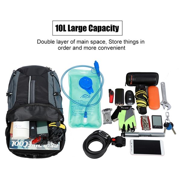 10l ultralight outdoor sports backpack bag breathable rucksack for mountain bike cycling climbing camping hiking running skiing pants
10l ultralight outdoor sports backpack bag breathable rucksack for mountain bike cycling climbing camping hiking running skiing pants
