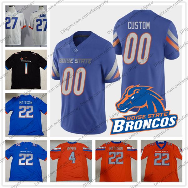 custom ncaa boise state broncos any name number 38 leighton vander esch 22 alexander mattison 4 brett rypien 1 wilson jr. jerseys s-3xl, Black
custom ncaa boise state broncos any name number 38 leighton vander esch 22 alexander mattison 4 brett rypien 1 wilson jr. jerseys s-3xl, Black