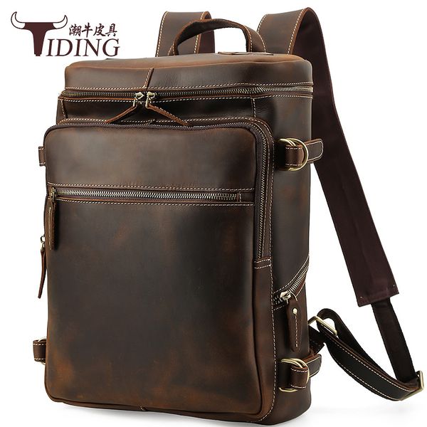 клининг новый стиль ретро лошадь кожа мужчин объемные 16-дюймовый компьютер сумка первый слой рюкзак кожаный рюкзак
клининг новый стиль ретро лошадь кожа мужчин объемные 16-дюймовый компьютер сумка первый слой рюкзак кожаный рюкзак