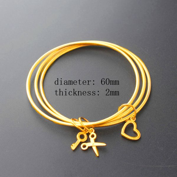 24k gold bangle for woman fashion plated 24k gold 3 piece set bracelet color bracelets bangle for men women jewelry ladies, Black
24k gold bangle for woman fashion plated 24k gold 3 piece set bracelet color bracelets bangle for men women jewelry ladies, Black