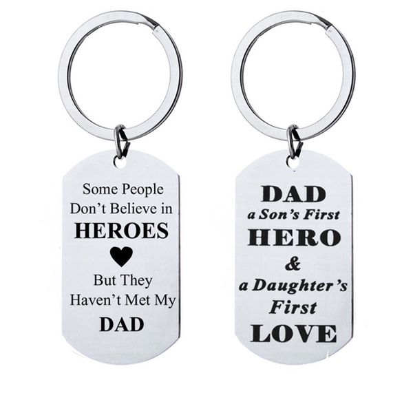 stainless steel key chain lettering dad a son's first hero keychain father's lovely gifts hiphop jewelry, Silver
stainless steel key chain lettering dad a son's first hero keychain father's lovely gifts hiphop jewelry, Silver