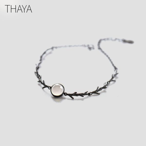 thaya moonstone branch bracelet s925 silver twilight thin chain dainty gemstone bracelets handmade for women ladies jewelry gift y19051602, Black
thaya moonstone branch bracelet s925 silver twilight thin chain dainty gemstone bracelets handmade for women ladies jewelry gift y19051602, Black