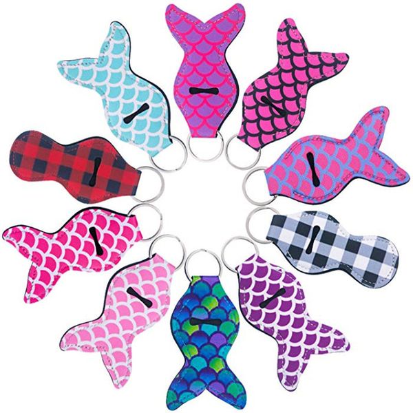 1pcs neoprene mermaid tail keychain pendants lipstick holder for women key chain jewelry accessories, Silver
1pcs neoprene mermaid tail keychain pendants lipstick holder for women key chain jewelry accessories, Silver