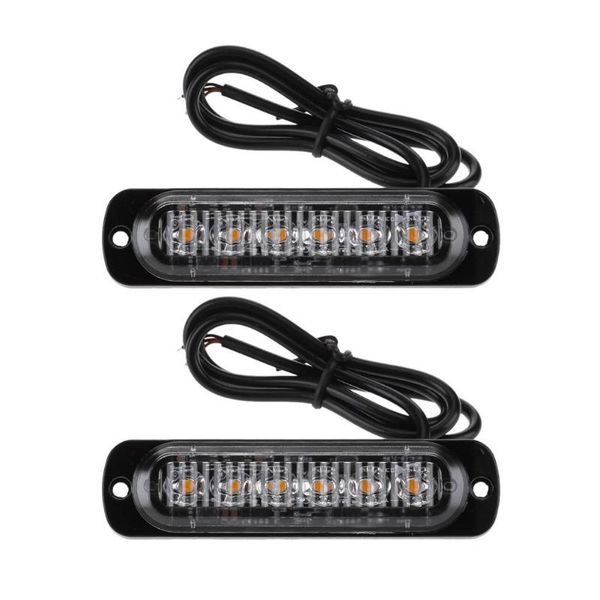 1 пара универсальная 12-24 6led 18w свет батончики автомобиль автомобиль аварийный мигающий стробоскопы
1 пара универсальная 12-24 6led 18w свет батончики автомобиль автомобиль аварийный мигающий стробоскопы