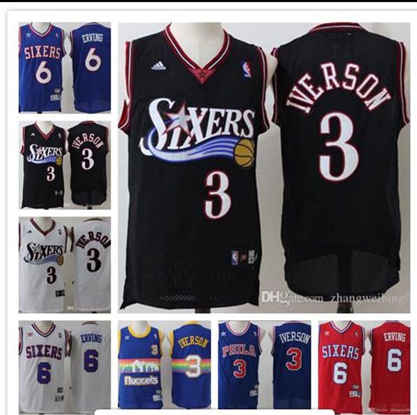 men philadelphia 76ers basketball jersey star allen 3 iverson irving 6 reward version baketball nba jerseys, Black
men philadelphia 76ers basketball jersey star allen 3 iverson irving 6 reward version baketball nba jerseys, Black