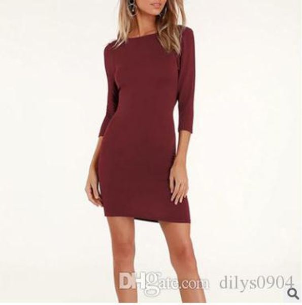 cross-border selling new wine red black seven-sleeve backpack buttock dress, one-step skirt with bare back elastic bow design knitt, Black;gray
cross-border selling new wine red black seven-sleeve backpack buttock dress, one-step skirt with bare back elastic bow design knitt, Black;gray