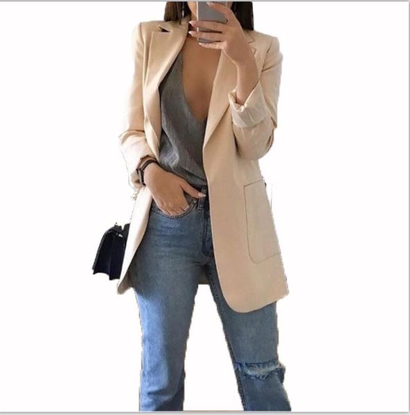 wholesale-blazer feminino 2019 chaquetas mujer new ol work candy color thin outerwear coat casual mini short blazer women suit jacket, White;black
wholesale-blazer feminino 2019 chaquetas mujer new ol work candy color thin outerwear coat casual mini short blazer women suit jacket, White;black