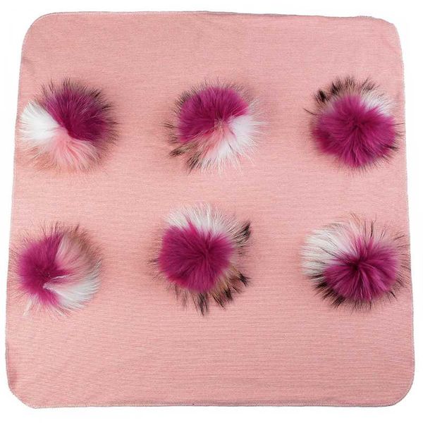 scarves born baby warm cotton swaddling blanket travel sleeping bedding swaddles wrap with 15cm triple color real fur pomp, Blue;gray
scarves born baby warm cotton swaddling blanket travel sleeping bedding swaddles wrap with 15cm triple color real fur pomp, Blue;gray