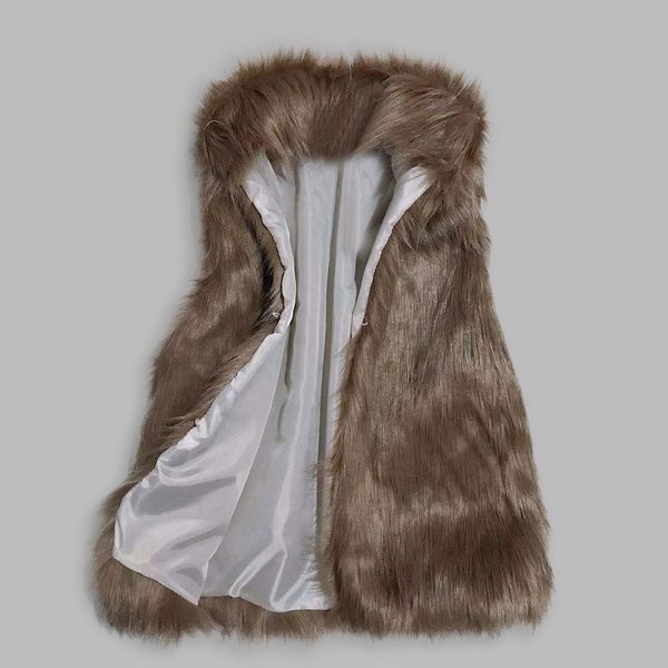 plush jacket women autumn winter elegant fluffy wave line long sleeve ladys outerwear artificial fur coat manteau, Black;brown
plush jacket women autumn winter elegant fluffy wave line long sleeve ladys outerwear artificial fur coat manteau, Black;brown