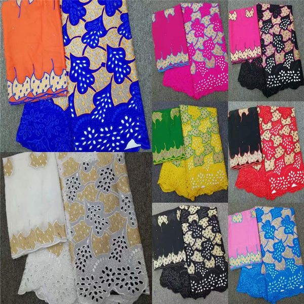 2019 african swiss voile lace fabric 5+2 yards/set punch cotton lace fabric for women wedding dress lyf858, Black;white
2019 african swiss voile lace fabric 5+2 yards/set punch cotton lace fabric for women wedding dress lyf858, Black;white