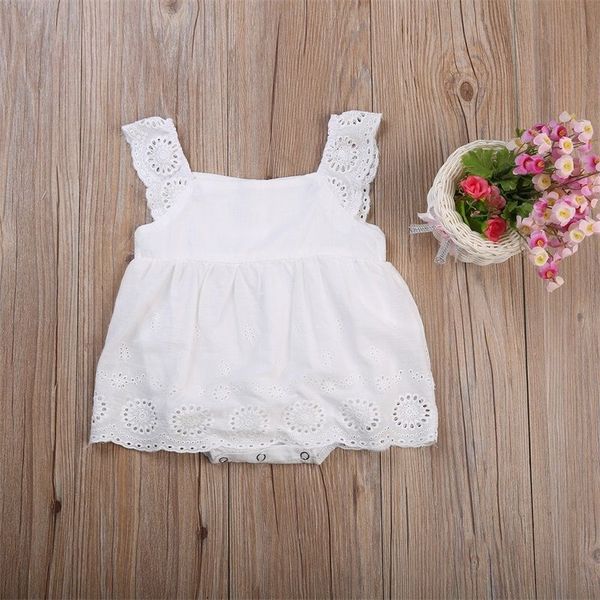 newborn baby girls bodysuits dress jumpsuit one piece kids infant outfits sleeveless sunsuit princess child lace clothes, White
newborn baby girls bodysuits dress jumpsuit one piece kids infant outfits sleeveless sunsuit princess child lace clothes, White
