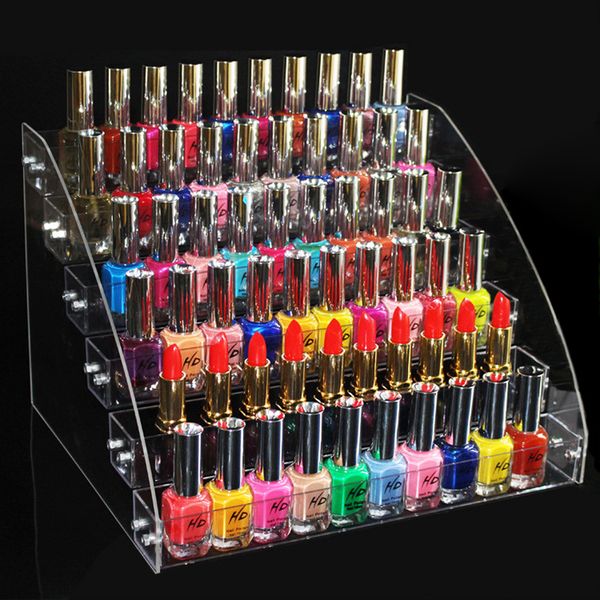 multi-layer optional rack storage acrylic clear nail polish cosmetic varnish display stand holder manicure tool organizer, Black;white
multi-layer optional rack storage acrylic clear nail polish cosmetic varnish display stand holder manicure tool organizer, Black;white