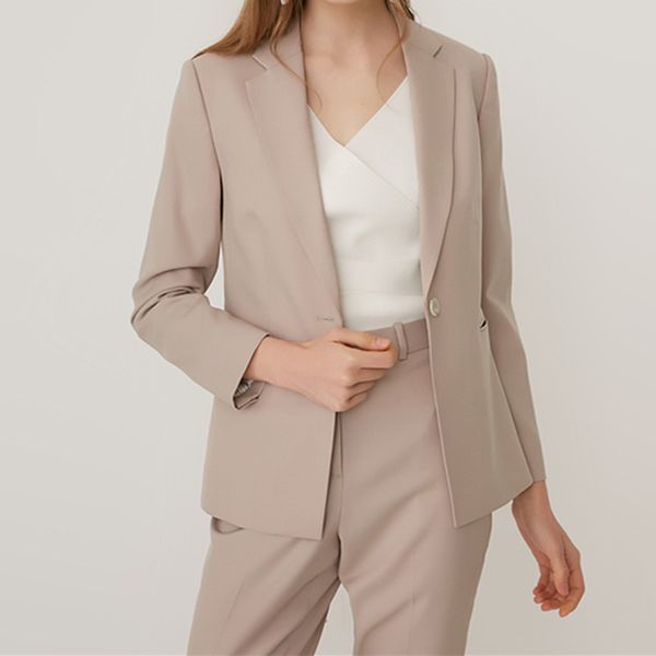 women's pants suit two-piece fashion elegant temperament khaki suit pants suit women's business office formal leisure custom size, White;black
women's pants suit two-piece fashion elegant temperament khaki suit pants suit women's business office formal leisure custom size, White;black