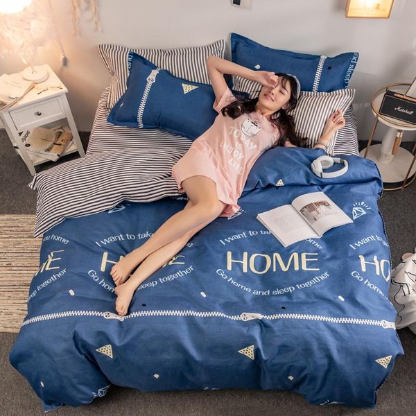 100% cotton bedding sets deer pattern students dormitory flat sheet duvets cover comforter bed linen set with pillowcase blanket
100% cotton bedding sets deer pattern students dormitory flat sheet duvets cover comforter bed linen set with pillowcase blanket